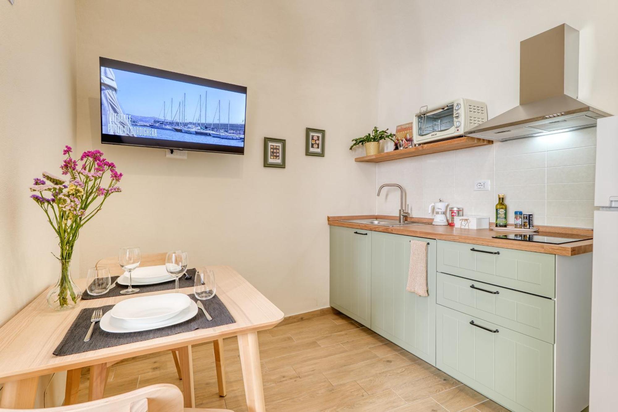 Casa Dritta Apartment Bordighera Luaran gambar